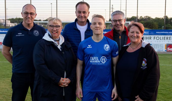 SSVg Velbert trägt „Tafel Niederberg