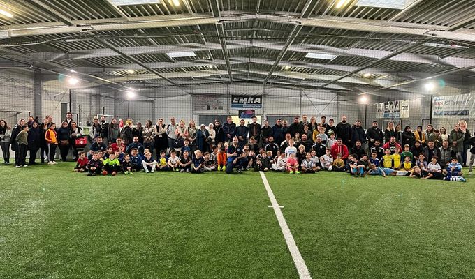 F-Junioren Spaßturnier im EMKA Sportzentrum