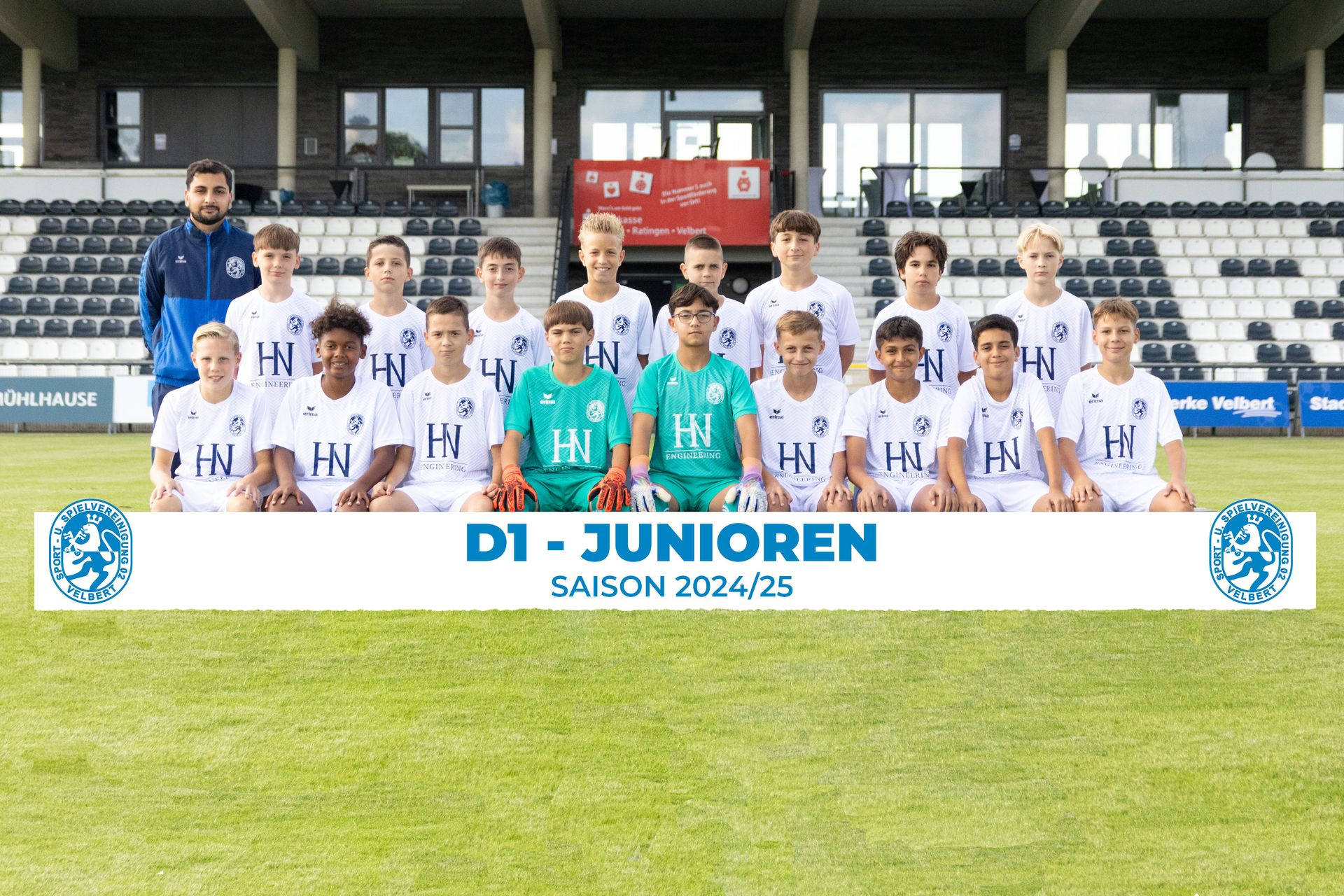 Mannschaftsfoto D1 Junioren