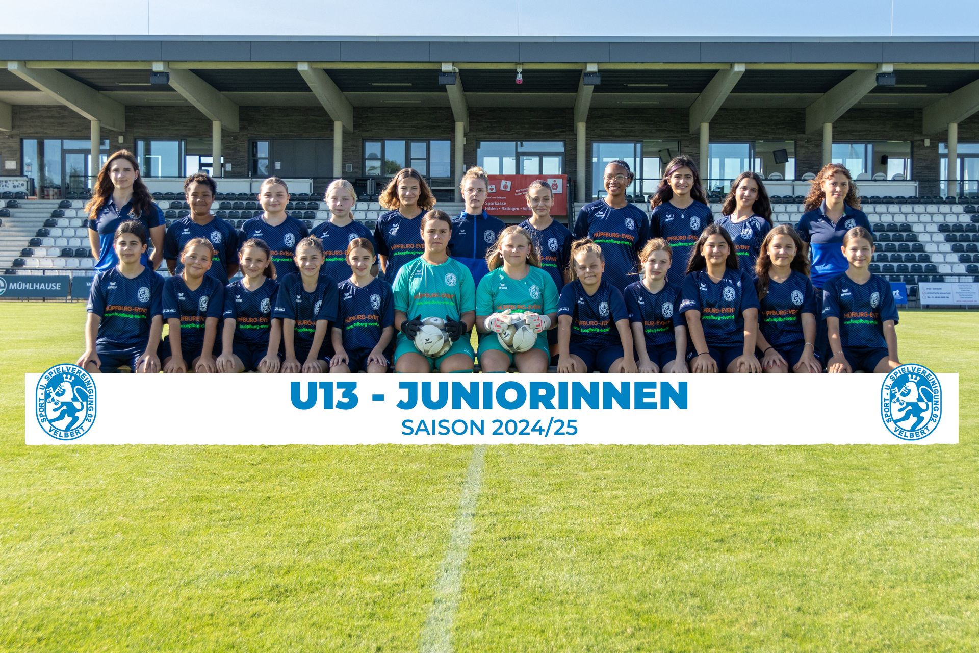 Mannschaftsfoto U13 Juniorinnen