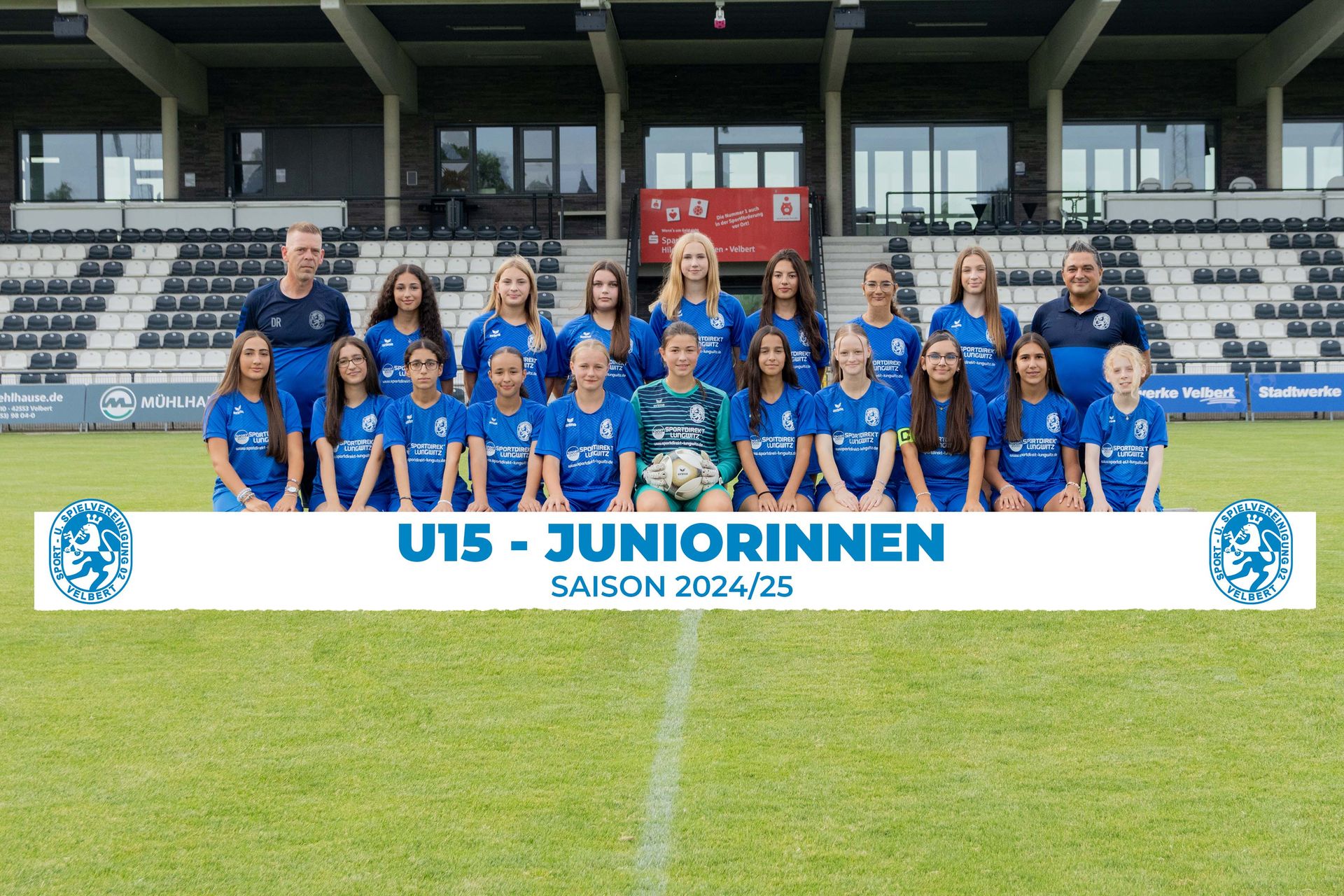 Mannschaftsfoto U15 Juniorinnen