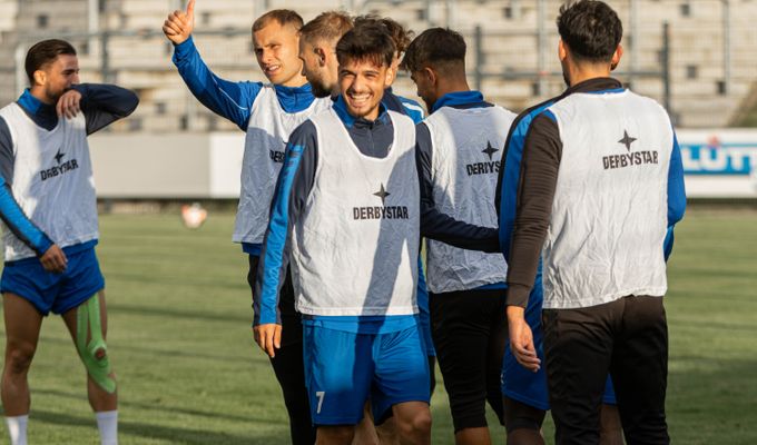 Abschlusstraining vor dem Heimspiel gegen Ratingen 04/19