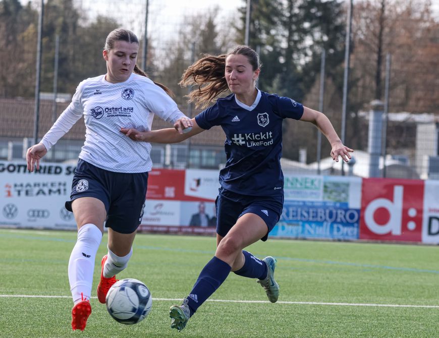 Damen mit 3:3 vor dem Pflichtspielauftakt am Mittwoch