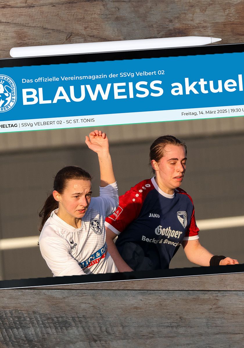 Neue Ausgabe BLAUWEISS aktuell jetzt verfügbar